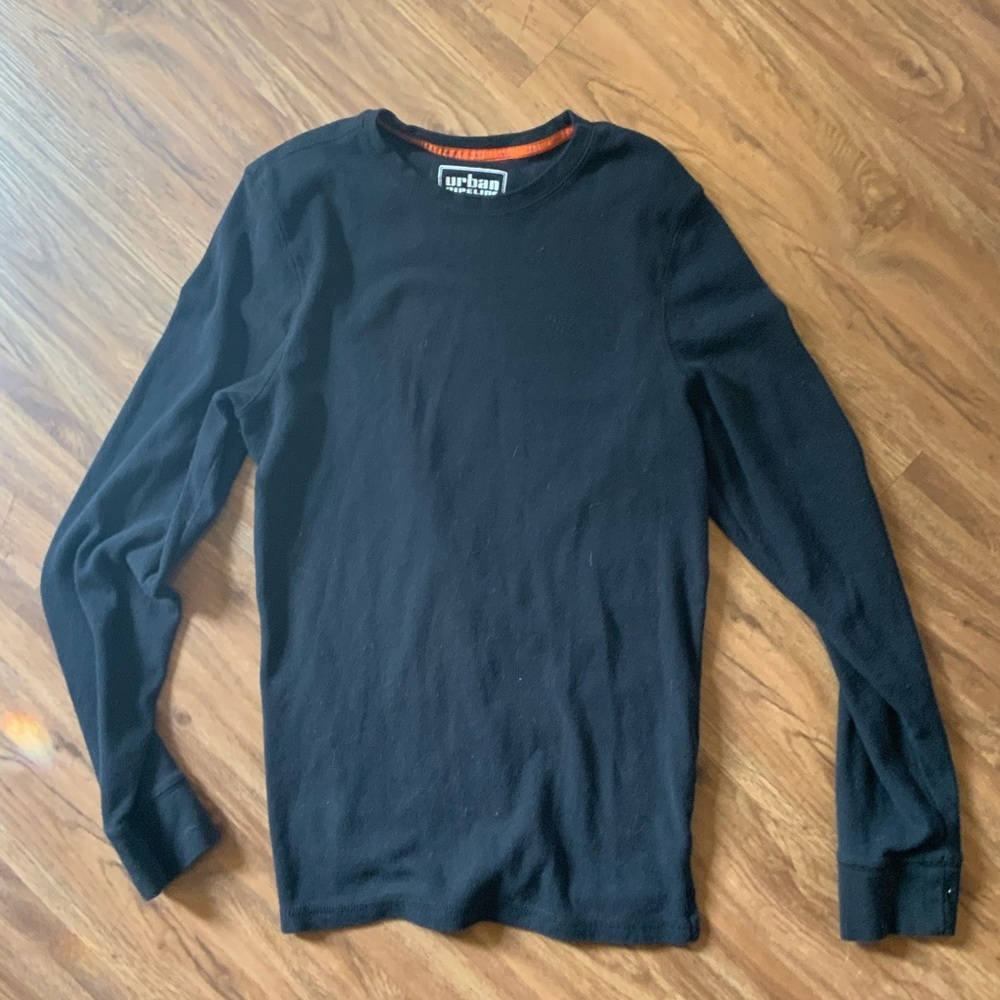 Black Long Sleeve Thermal